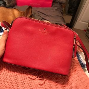 Red Kate spade purse